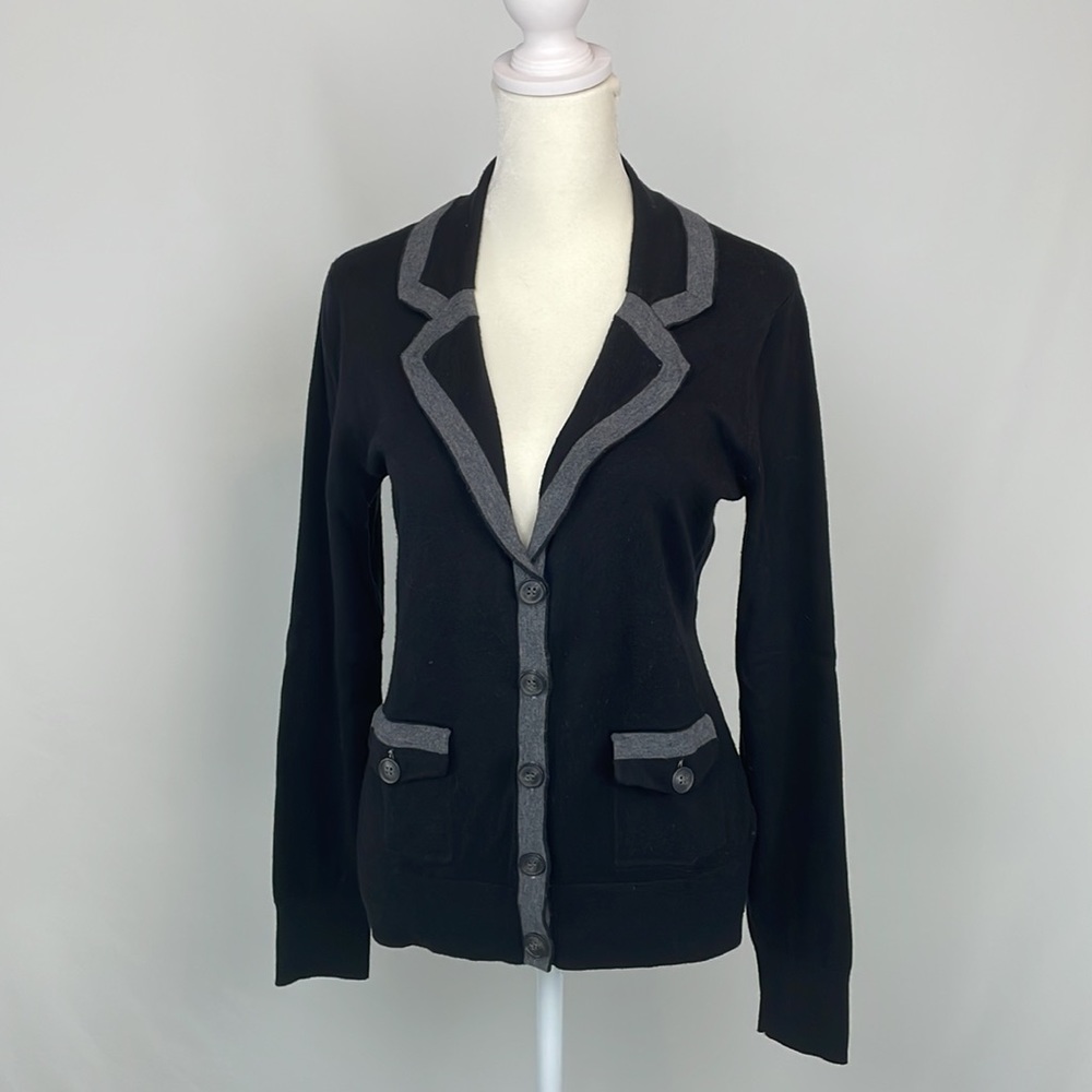 Blazer style cardigan